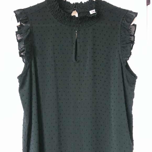 Marshalls | Green Keyhole Blouse - Picture 1 of 3